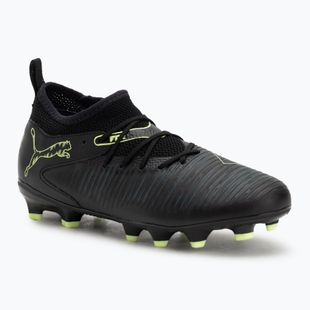 PUMA Future 8 Match FG/AG Jr children's football boots puma black/fizzy light/green terrain