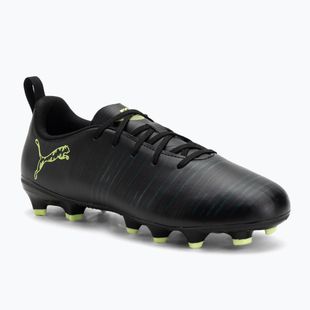 PUMA Future 8 Play FG/AG Jr children's football boots puma black/fizzy light/green terrain