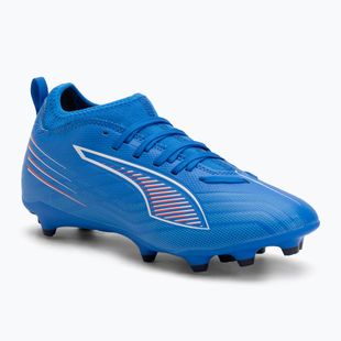 PUMA Ultra 6 Match FG/AG Jr children's football boots ultra blue/puma white/glowing red