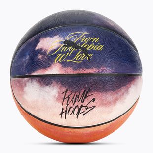 PUMA Hooptopia Sunset Basketball flame orange/puma black/multicolor size 7