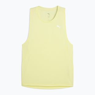 Men's running T-shirt PUMA Velocity Tank Poly gold moon