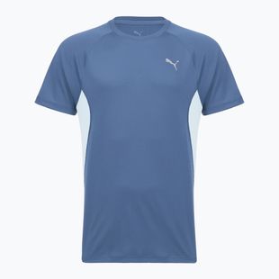 Men's running T-shirt PUMA Run Velocity Tee Poly dark indigo