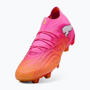 Football boots PUMA Future 9 Ultimate FG poison pink/puma wht/sun stream/bright aqua/puma blk