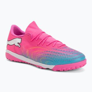 Football boots PUMA Future 9 Match Fusion TT poison pink/puma wht/sun stream/bright aqua/puma blk