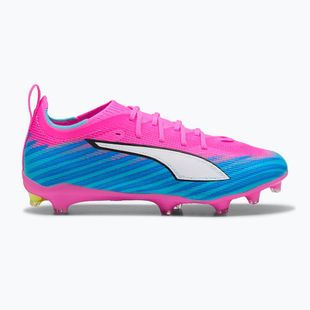 Children's football boots PUMA Ultra 6 Pro Jr FG/AG poison pink/puma wht/sunstream/bright aqua/puma blk