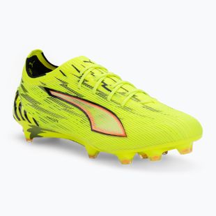 Football boots PUMA Ultra 6 Ultimate FG yellow alert/puma black/glowing red/lime squeeze