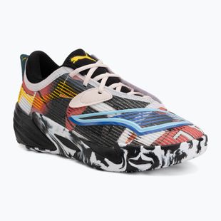 Basketball shoes PUMA All-Pro NITRO 2 puma black/jasmine flower