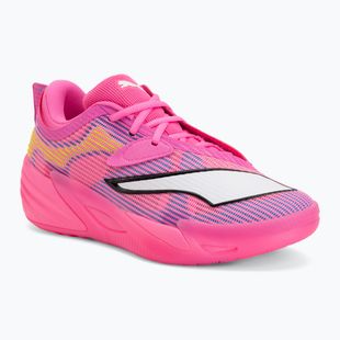 Basketball shoes PUMA All-Pro NITRO 2 Showtime poison pink/bright aqua/lime squeeze