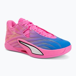 Basketball shoes PUMA All-Pro NITRO 2 Elite poision pink/ultra blue/lime squeeze