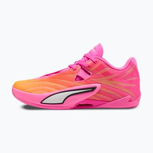 Basketball shoes PUMA All-Pro NITRO 2 Elite poision pink/ultra blue/lime squeeze