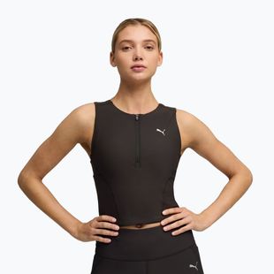 Women's running top PUMA Run Lightstride Crop Top puma black