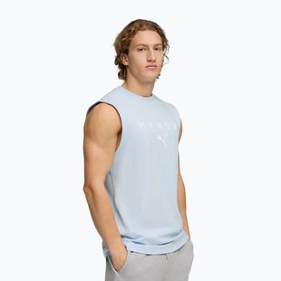 Men's training T-shirt PUMA Hyrox Cutoff Tank gray