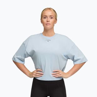 Women's training T-shirt PUMA Hyrox Cropped Lifestyle Tee gray