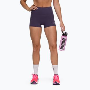 Women's training shorts PUMA x HYROX Shapeluxe 3" Tight deep plum