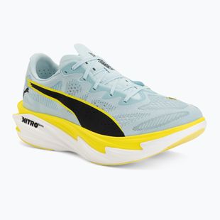 Women's running shoes Puma Deviate Nitro Elite 4 Fresh Water/Lemon Crush/Puma Black