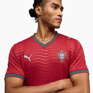 Men's football shirt PUMA FPF Home Jersey Replica Club red/green