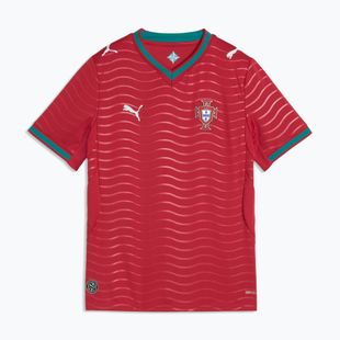 Children's football shirt PUMA FPF Home Jersey Replica Club Jr red/green