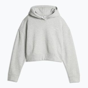 Women's sweatshirt PUMA x HYROX World Cropped Hoodie light grey