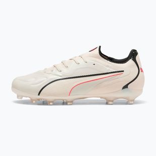 Football boots PUMA King 20 Pro FG/AG sugared almond/puma black/ultra red