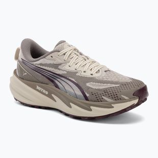 Women's running shoes Puma Velocity NITRO Trail silver fog/ruby
