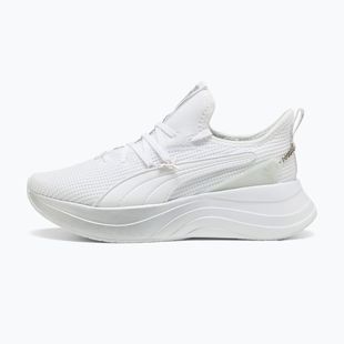 Women's shoes PUMA Softride Sabrina Polished Chrome puma white/silver mist/puma silver