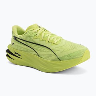 Men's running shoes Puma Deviate Pure Nitro sunny lime/puma black
