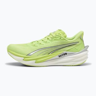Women's running shoes PUMA Deviate Nitro 4 sunny lime/puma silver