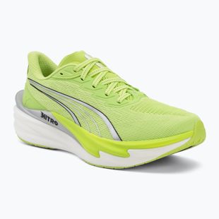 Women's running shoes PUMA Deviate Nitro 4 sunny lime/puma silver