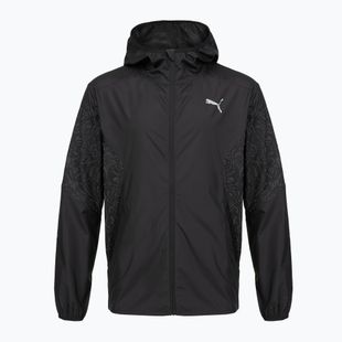 Men's running jacket Puma Run AOP Lightweight Jacket black