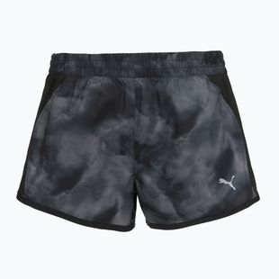 Women's running shorts PUMA Run Favorite AOP Velocity 3" black/grey