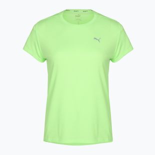 Women's running shirt PUMA Run Favorite Heather green/neon