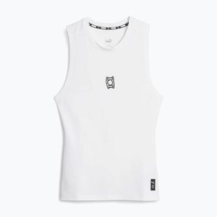 Men's basketball tank top PUMA Hoops Team Slvs Baselayer puma white