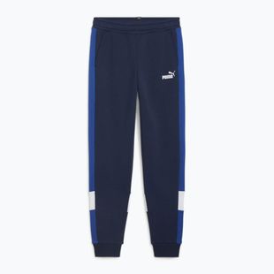 Children's PUMA ESS Block Sweatpants TR cobalt glaze