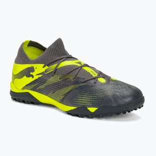 PUMA Future 7 Match Rush TT strong grey/cool dark grey/electric lime football boots
