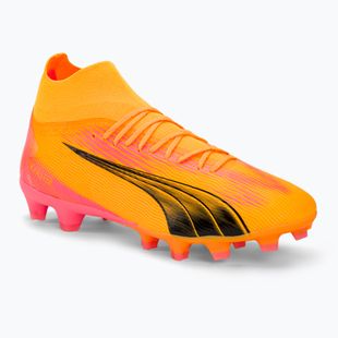 PUMA Ultra Pro FG/AG sunset glow/puma black/sun stream football boots