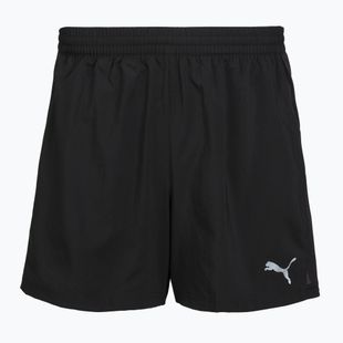 Men's running shorts Puma Run Favorite Velocity 5" Shorts black/lime