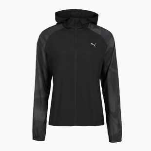 Women's running jacket Puma Run AOP Favorite Woven Jacket black
