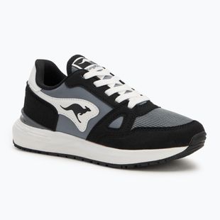KangaROOS K-Sneak Jay jet black/steel grey children's shoes