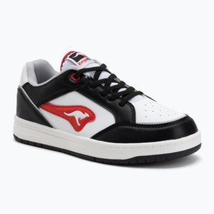 KangaROOS K-CP Dallas jet black/fiery red children's shoes