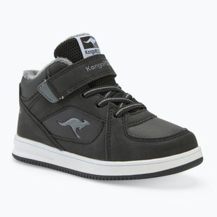 KangaROOS K-CPI Kalino Mid EV jet black / steel grey children's shoes