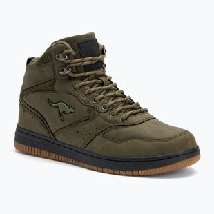 Men's KangaROOS K-Watch Bliz olive / jet black shoes