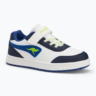 KangaROOS K-CA Shaggy EV dark navy/lime children's shoes