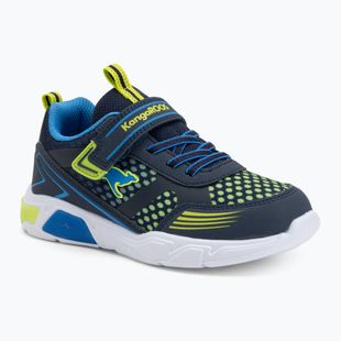 KangaROOS K-SLB Naro EV dark navy/lime children's shoes