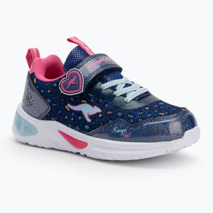 KangaROOS K-SLG Beauty EV navy/daisy pink children's shoes