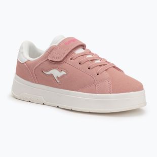 KangaROOS K-GK Milky EV rosewater/white children's shoes