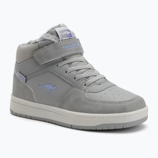 KangaROOS K-CP Bound Mid EV ultimate grey/lavendin children's shoes