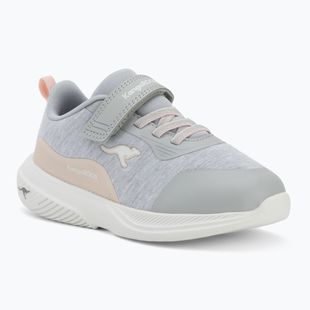 Children's shoes KangaROOS K-RDI Cushies EV vapor grey/frost pink
