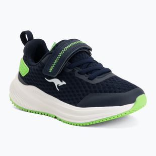Children's shoes KangaROOS K-RDK Fam EV dr navy/lime