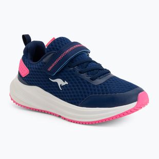Children's shoes KangaROOS K-RDK Fam EV bellewether blue/neon pink