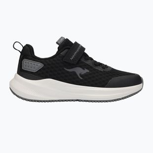 Children's shoes KangaROOS K-RDK Fam EV jet black/steel grey